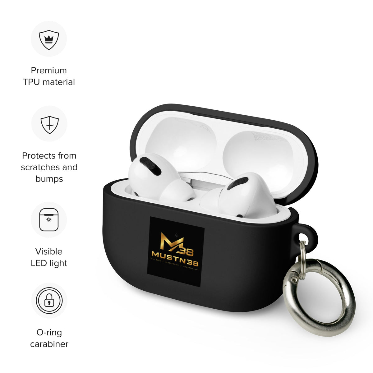 Gummihülle für AirPods® - Mustn38
